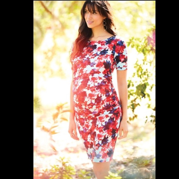 Floral Maternity Dress - Picture 6 of 6
